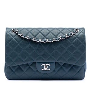 Pre-Loved Chanel Jumbo Classic Caviar Double Flap